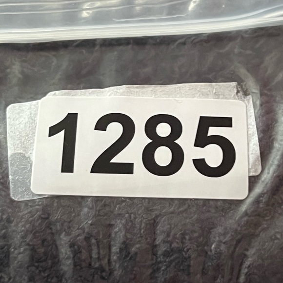 Aerie fuzzy Grey Cozy Knit Sherpa Marshmallow Lounge Pants Size S Straight Leg - Picture 8 of 13